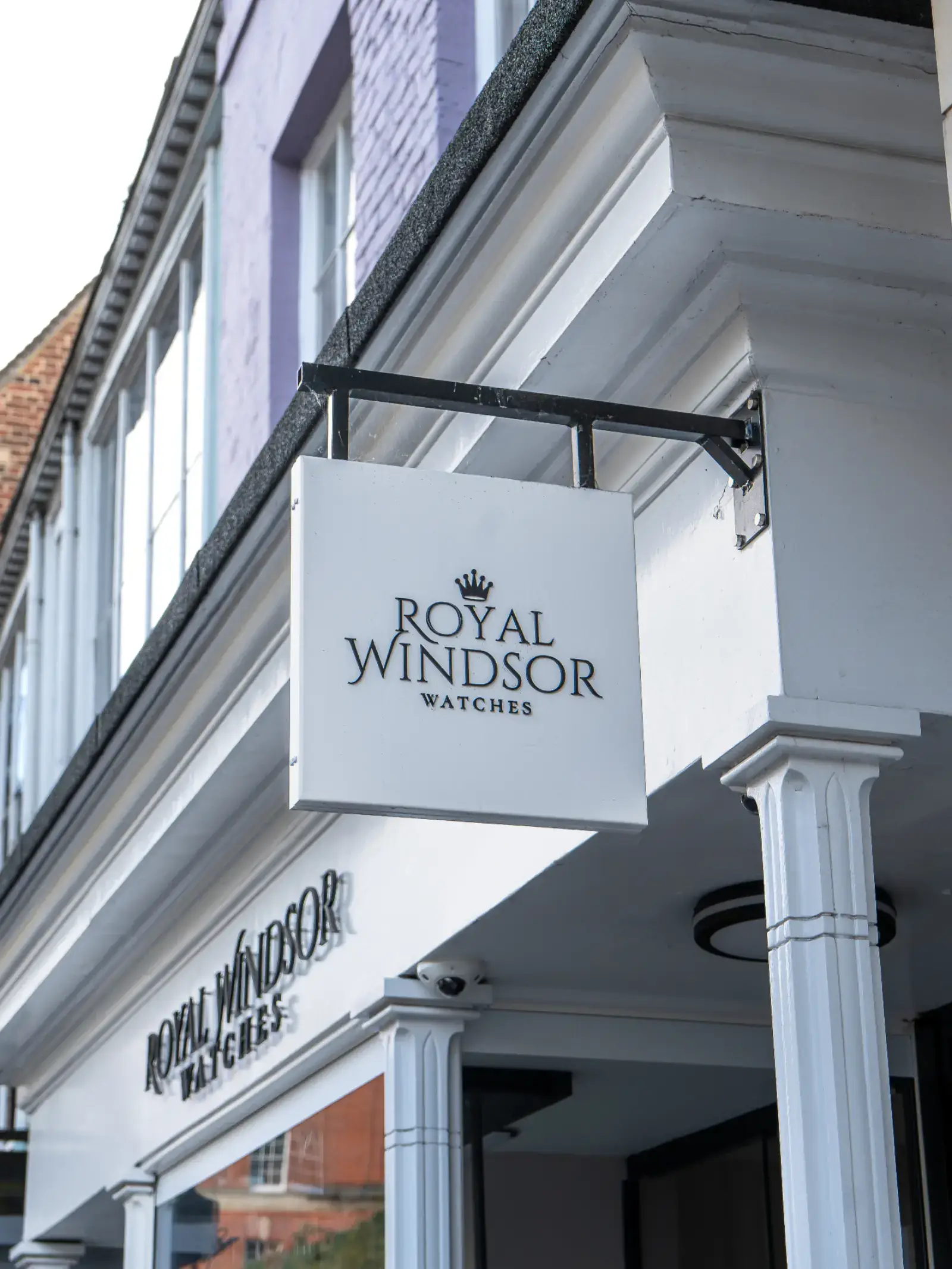 Royal Windsor Watches hanging sign