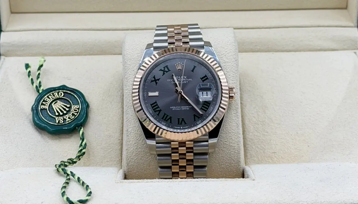 Rolex Datejust 41 Wimbledon Dial 126331